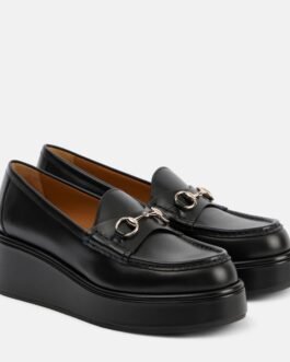 Mocassins Horsebit en cuir