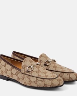 Mocassins Jordaan Horsebit GG en toile