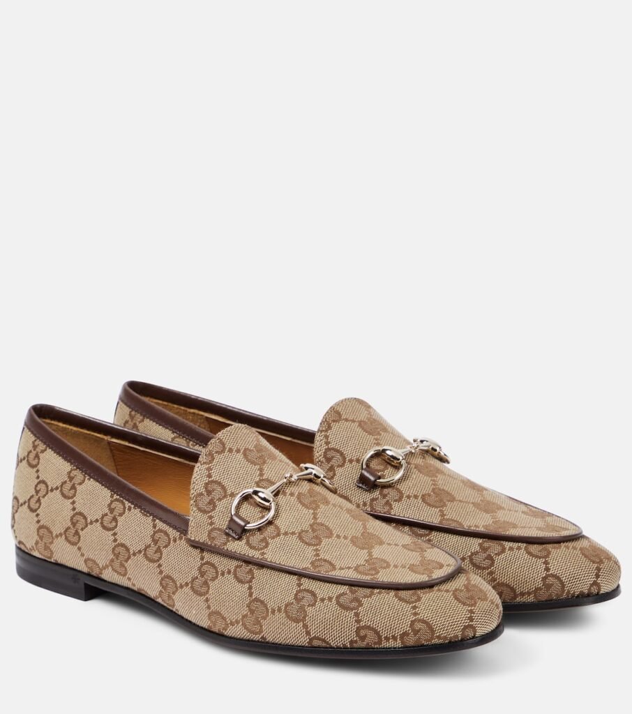 Mocassins Jordaan Horsebit GG en toile