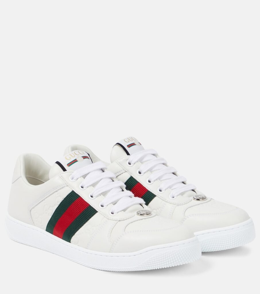 Baskets Screener en cuir