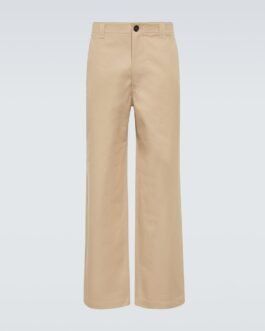 Pantalon ample en coton