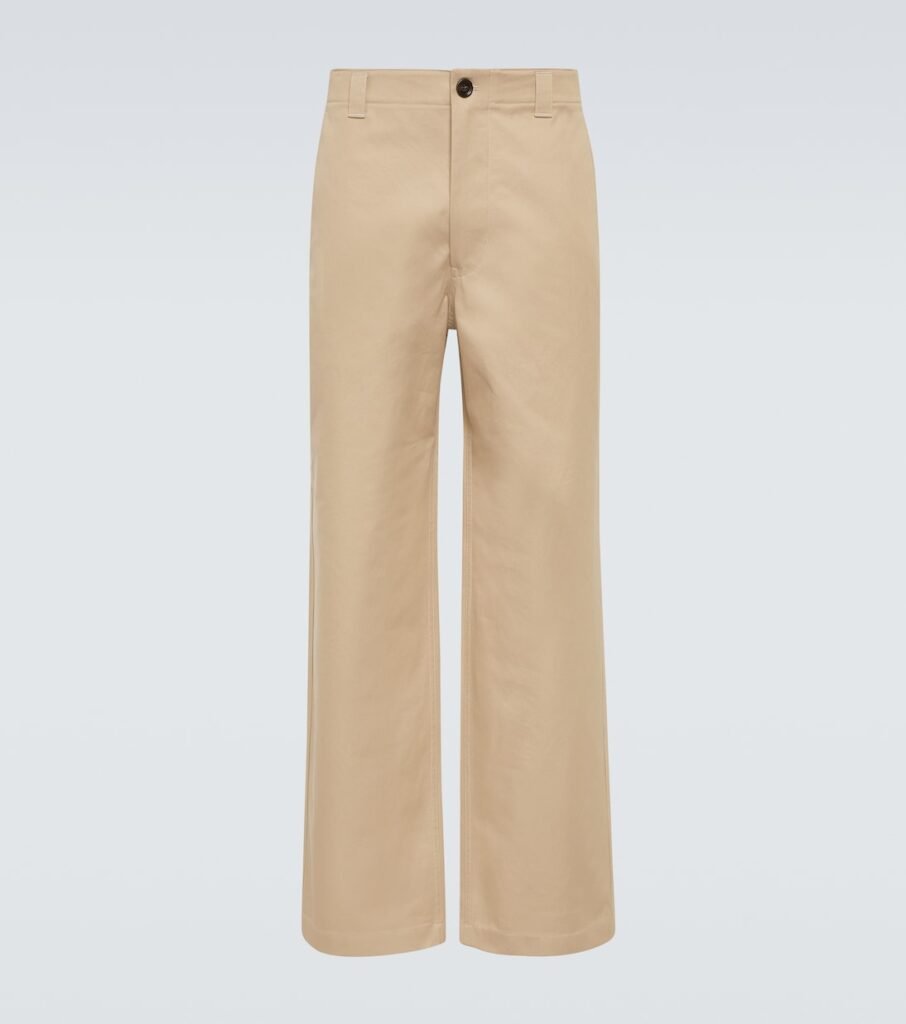 Pantalon ample en coton
