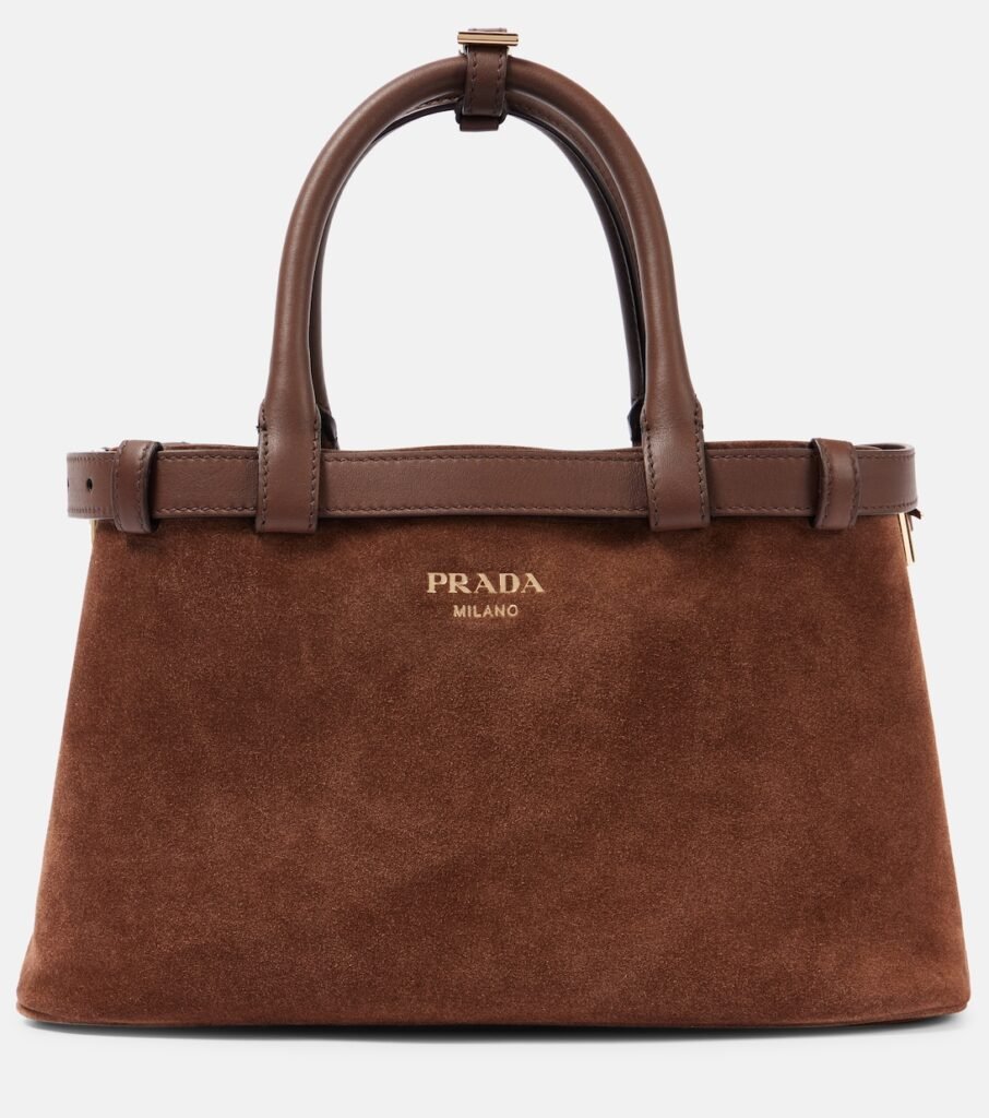 Sac Prada Buckle Small en daim