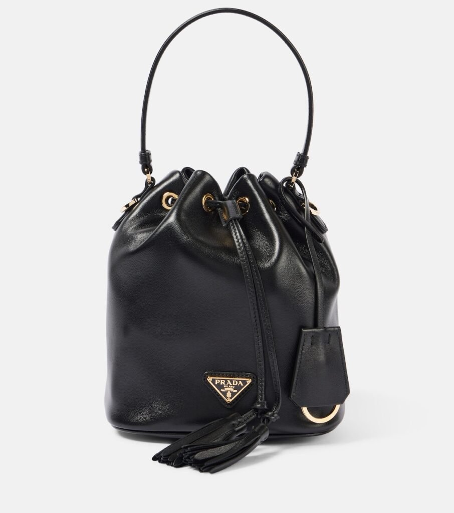 Sac seau Small en cuir