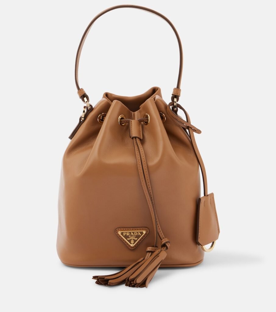 Sac seau Small en cuir