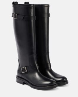 Bottes River en cuir