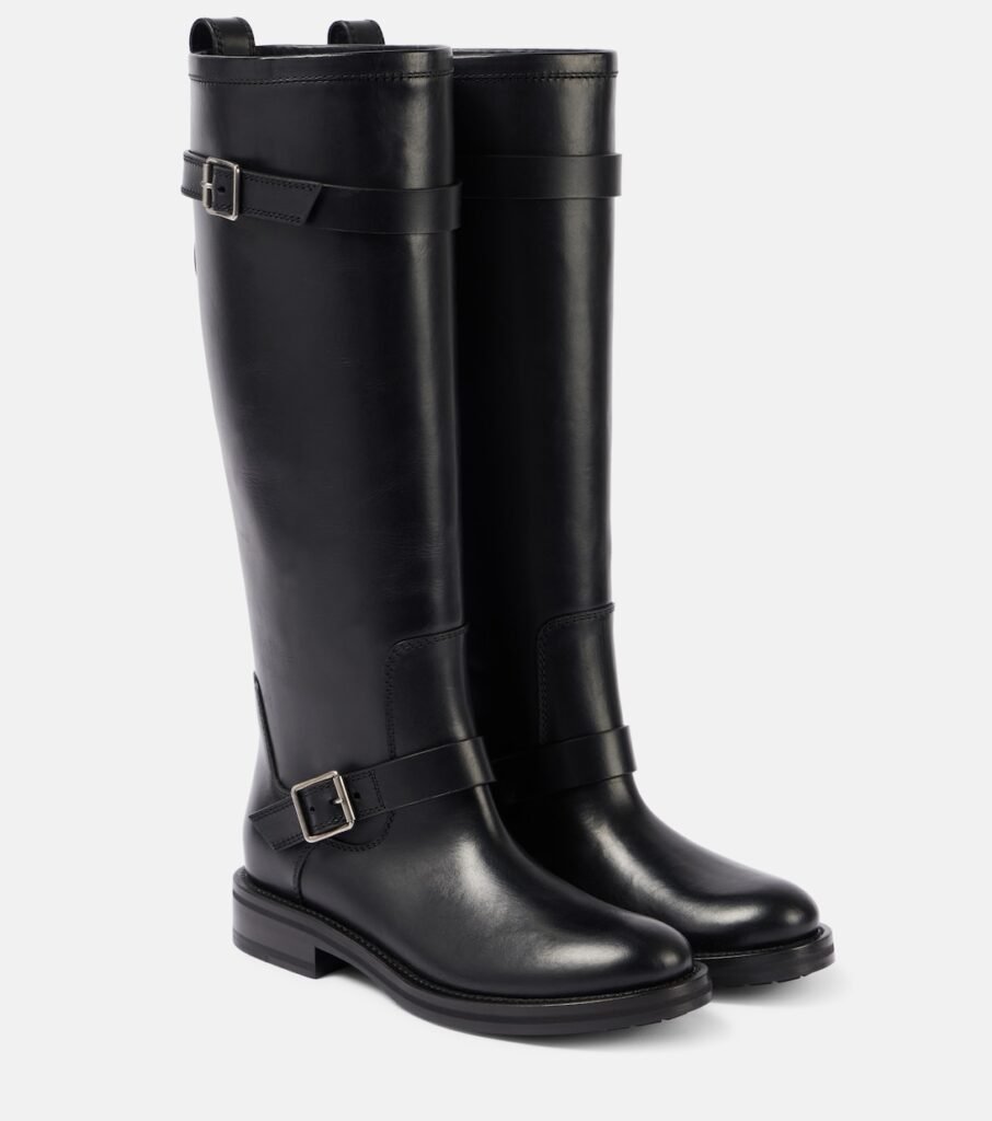 Bottes River en cuir