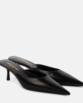 Mules Barbara 55 en cuir