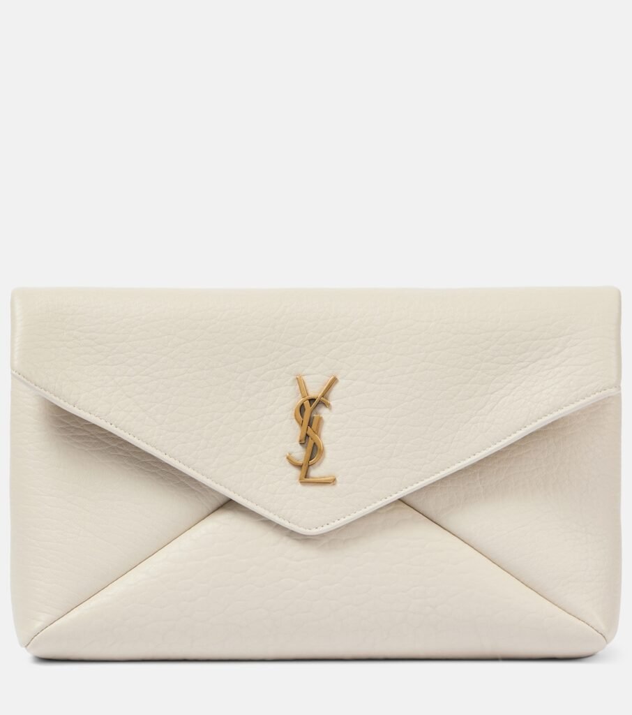Pochette Cassandre Large en cuir