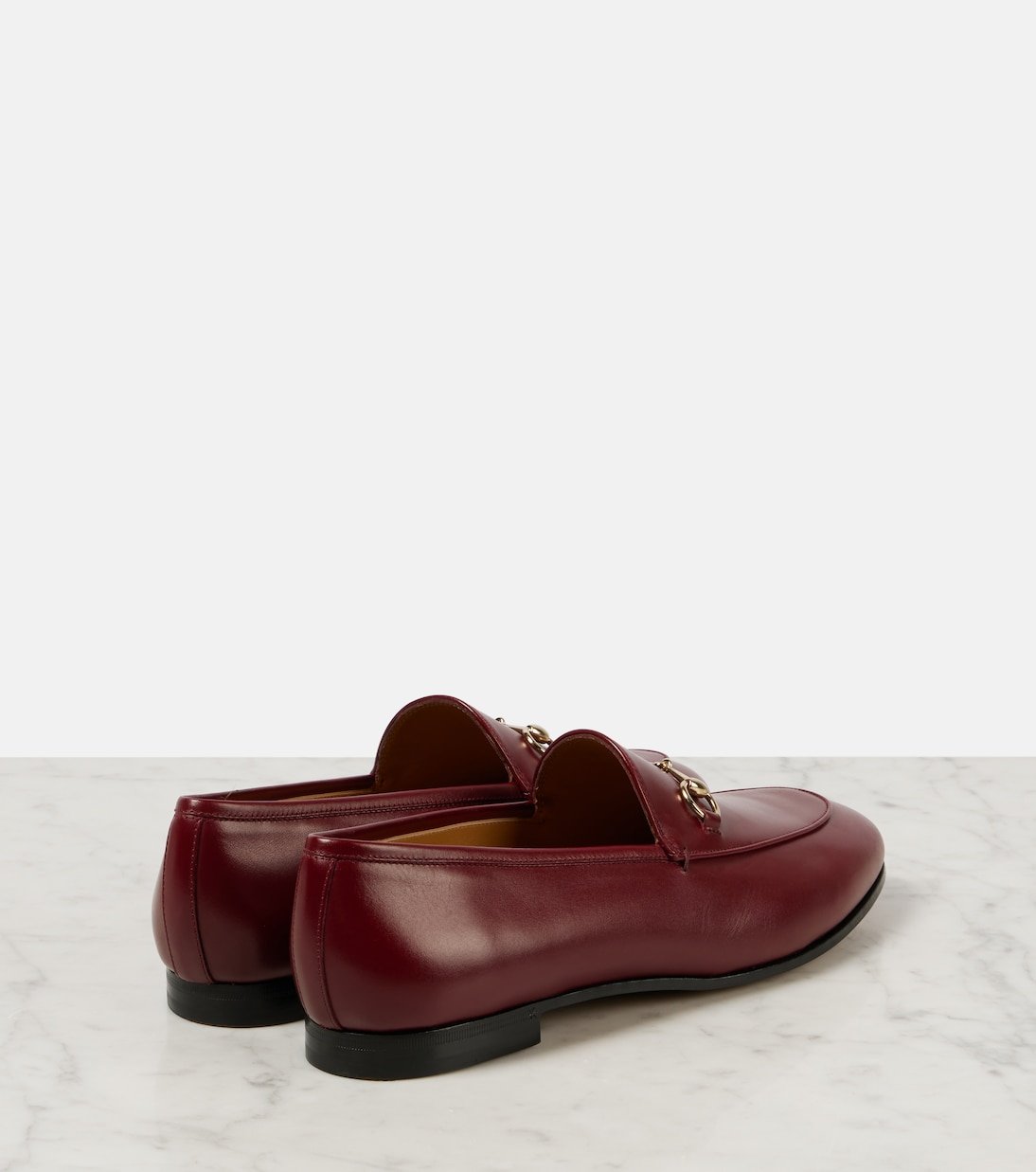 Mocassins Gucci Jordaan Horsebit en cuir – Image 3