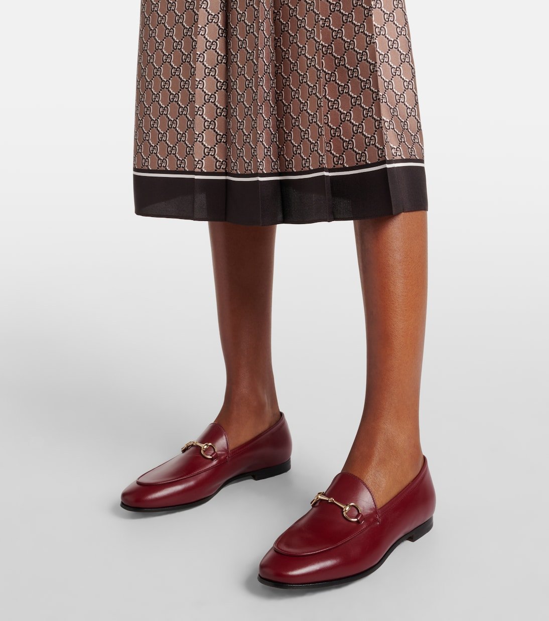Mocassins Gucci Jordaan Horsebit en cuir – Image 4