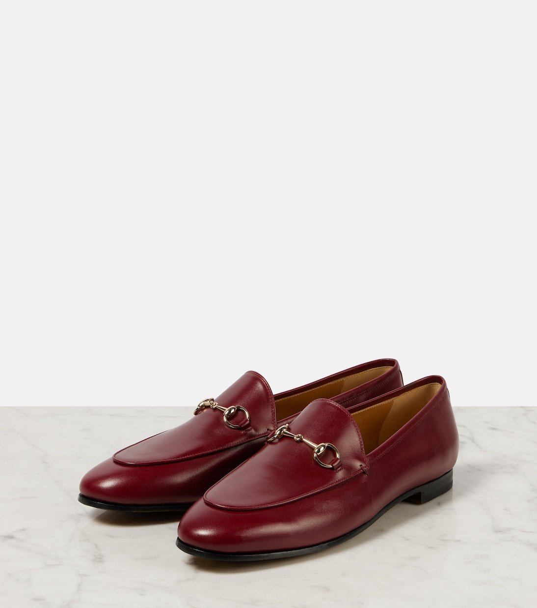 Mocassins Gucci Jordaan Horsebit en cuir – Image 5