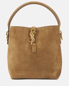 Sac seau Le 37 Small en daim