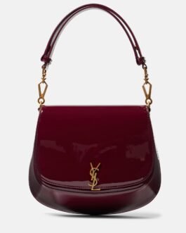 Sac Voltaire en cuir verni