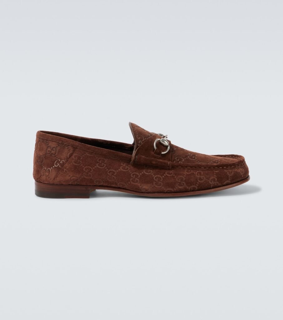 Mocassins Horsebit 1953 en daim