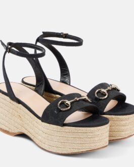 Espadrilles Lady Horsebit en daim