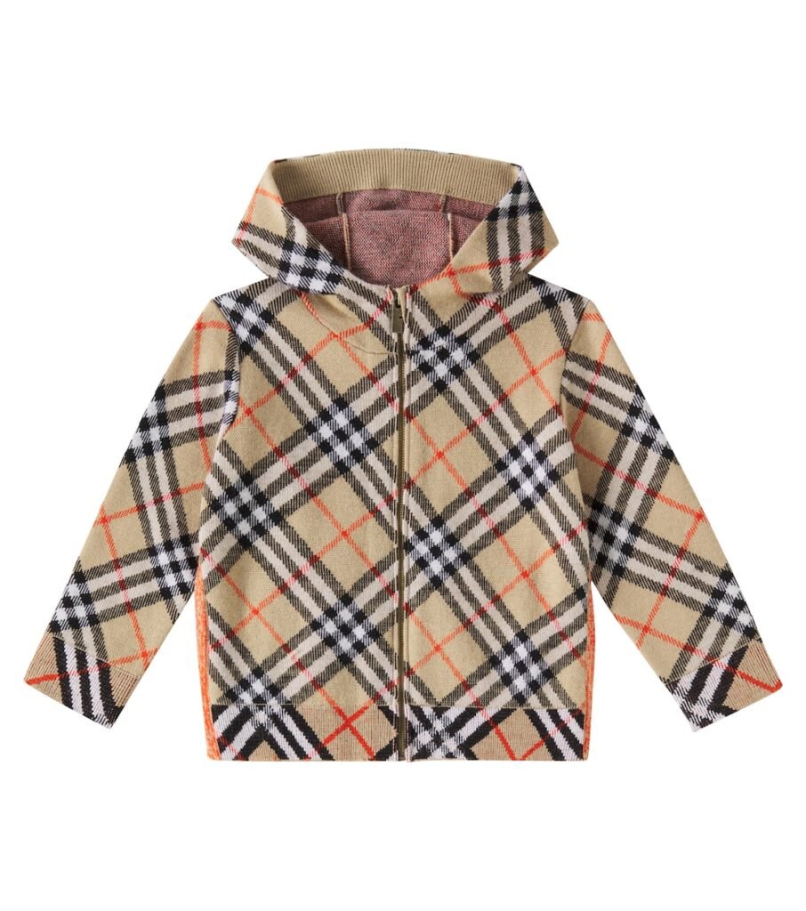 Veste Burberry Check en laine