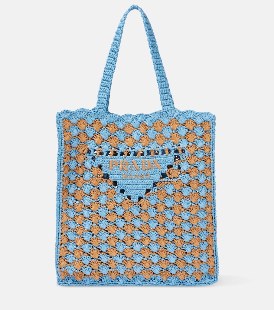Sac en crochet à logo