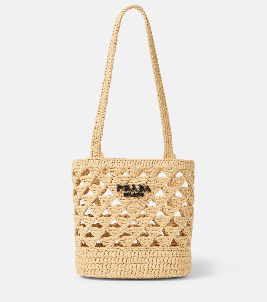 Sac en crochet à logo