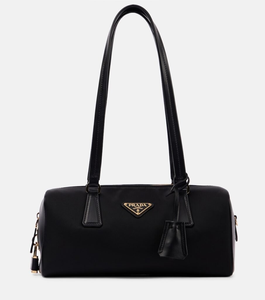 Sac Re-Nylon Medium en cuir