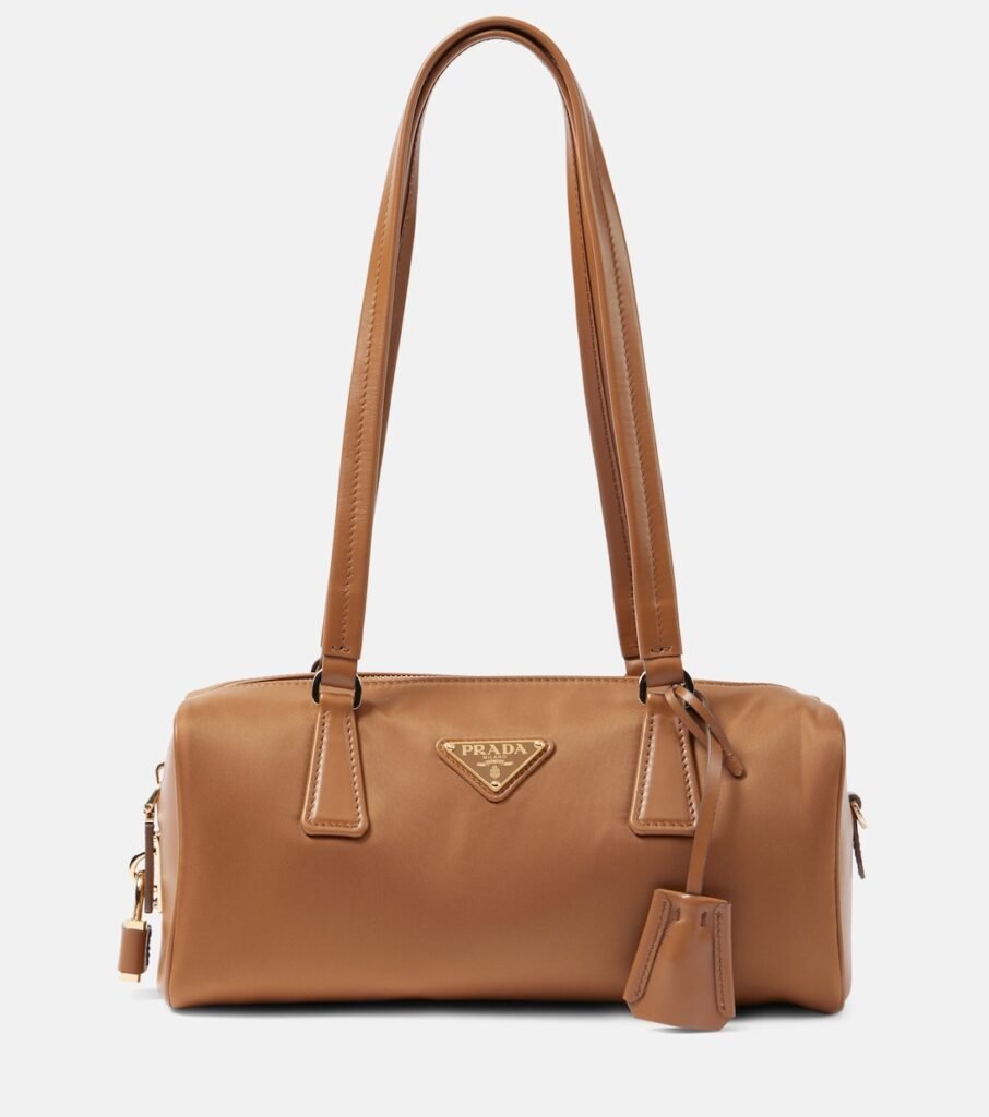Sac Medium en Re-Nylon et cuir