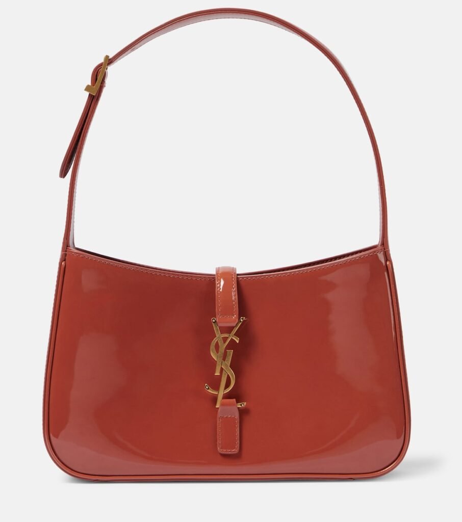 Sac Le 5 à 7 en cuir verni