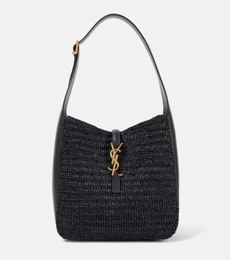 Sac Le 5 à 7 Supple Small en raphia