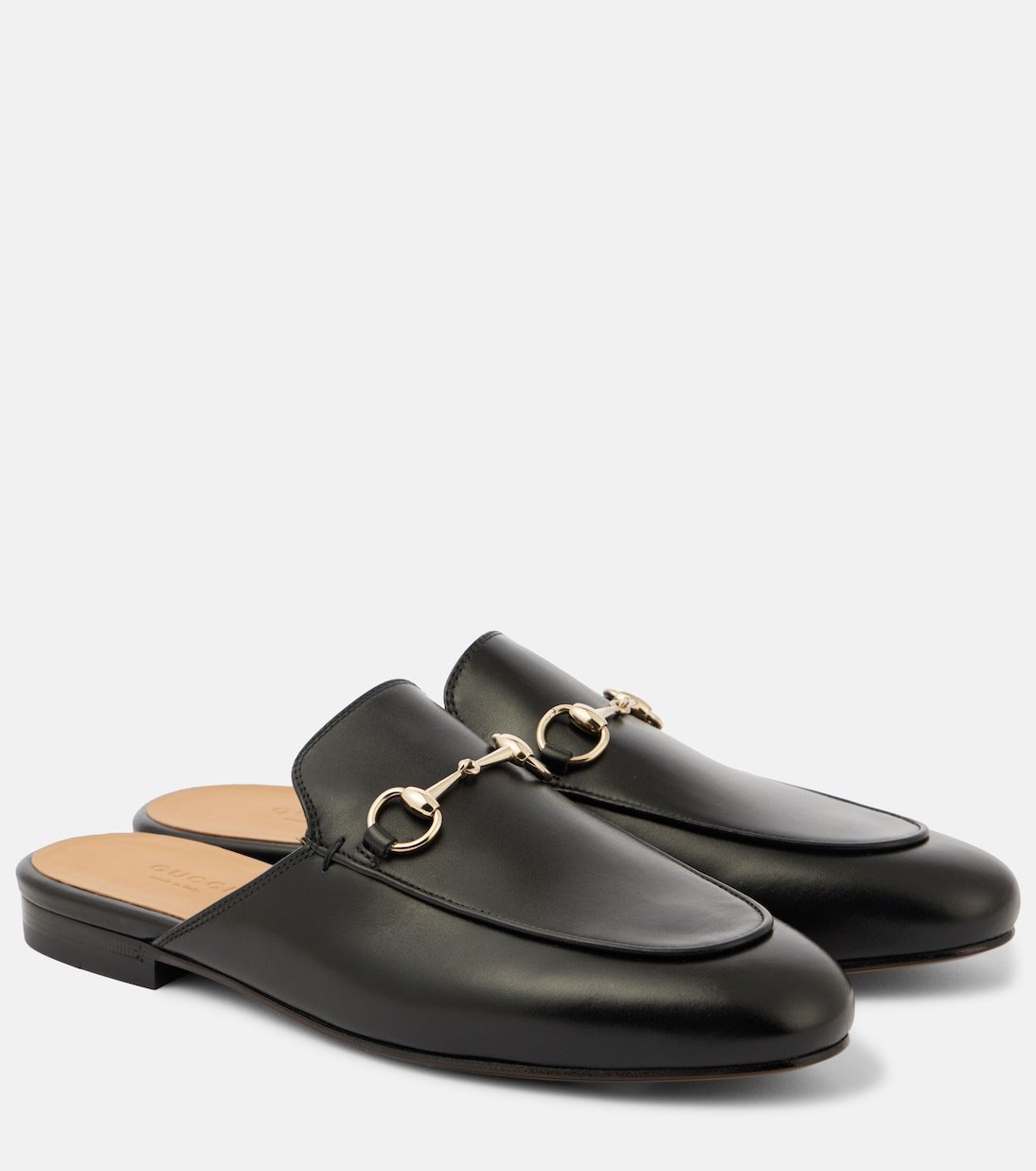 Mules Princetown Horsebit GG en cuir
