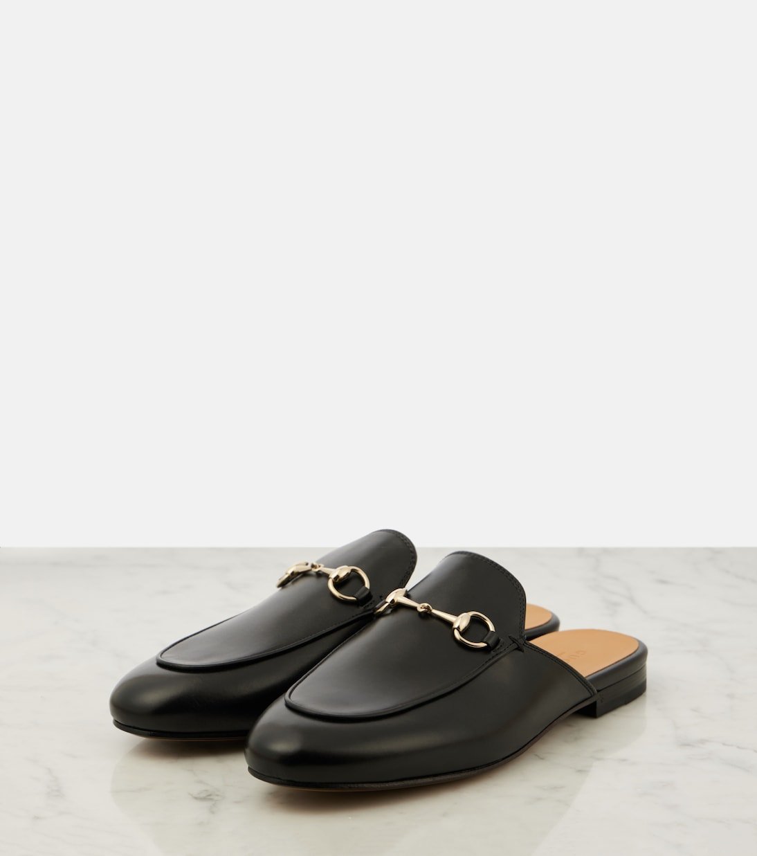 Mules Princetown Horsebit GG en cuir – Image 4