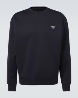 Sweat-shirt en coton mélangé