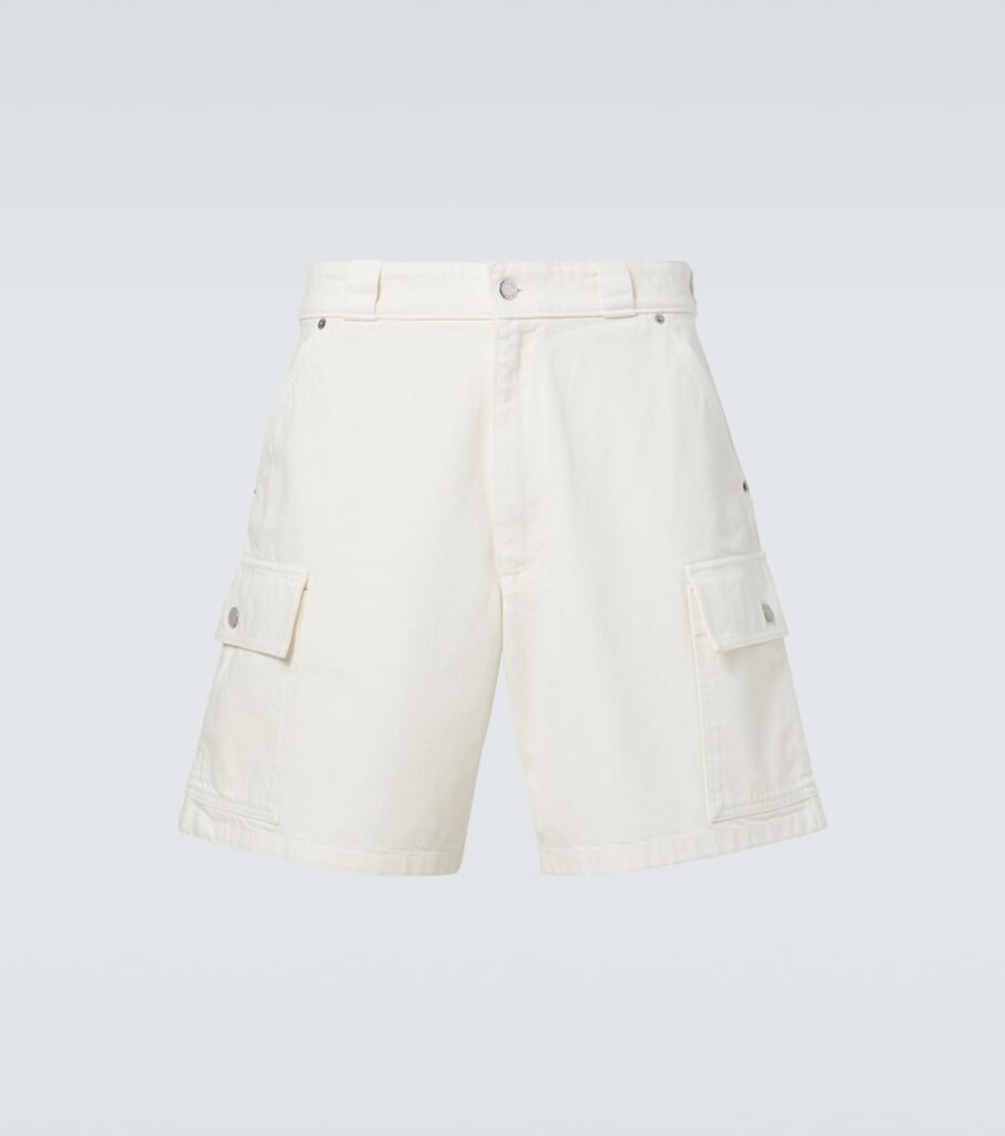 Short cargo en jean