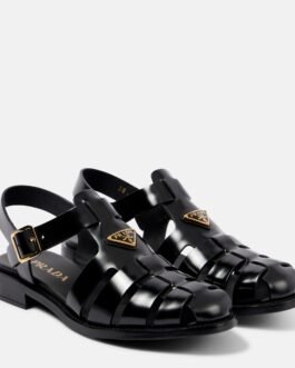 Sandales en cuir