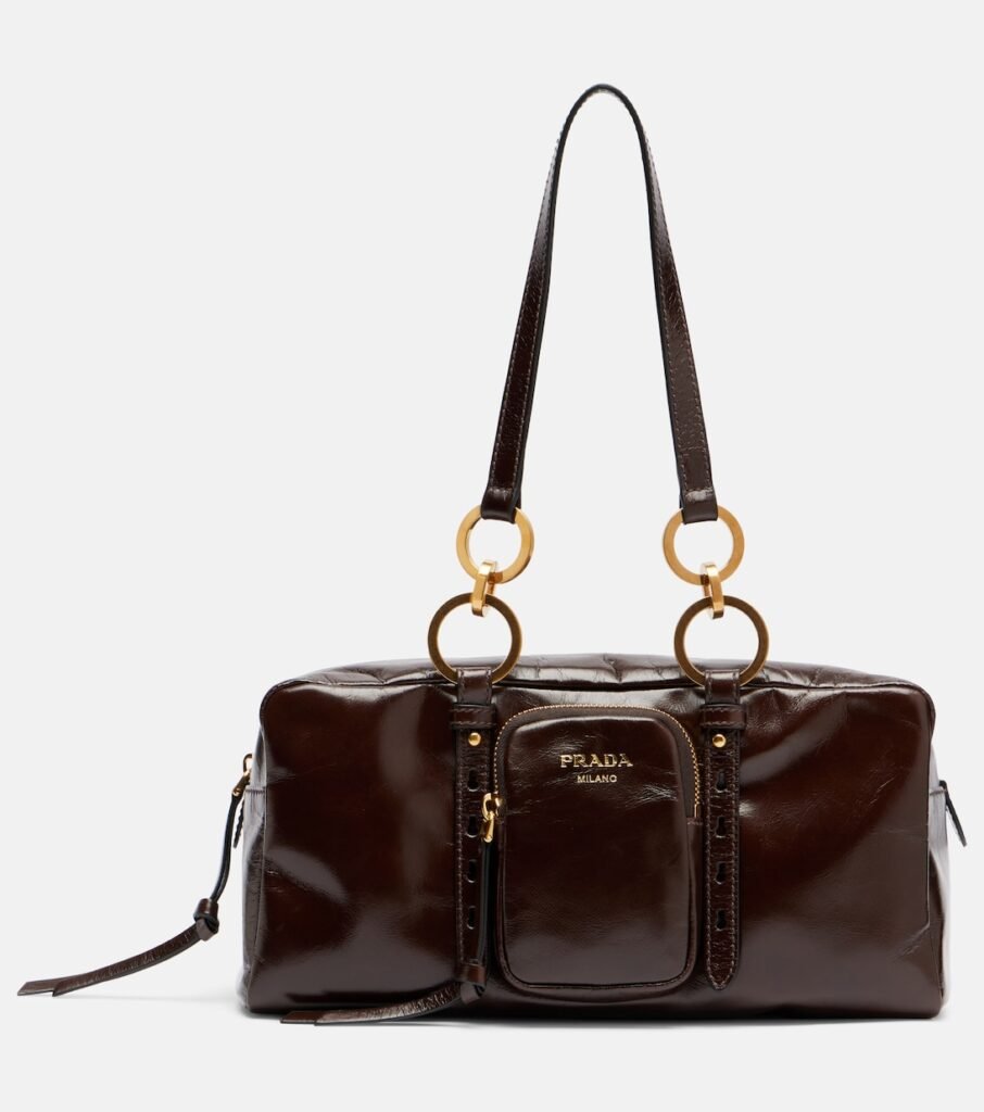 Sac Prada Dangle Medium en cuir