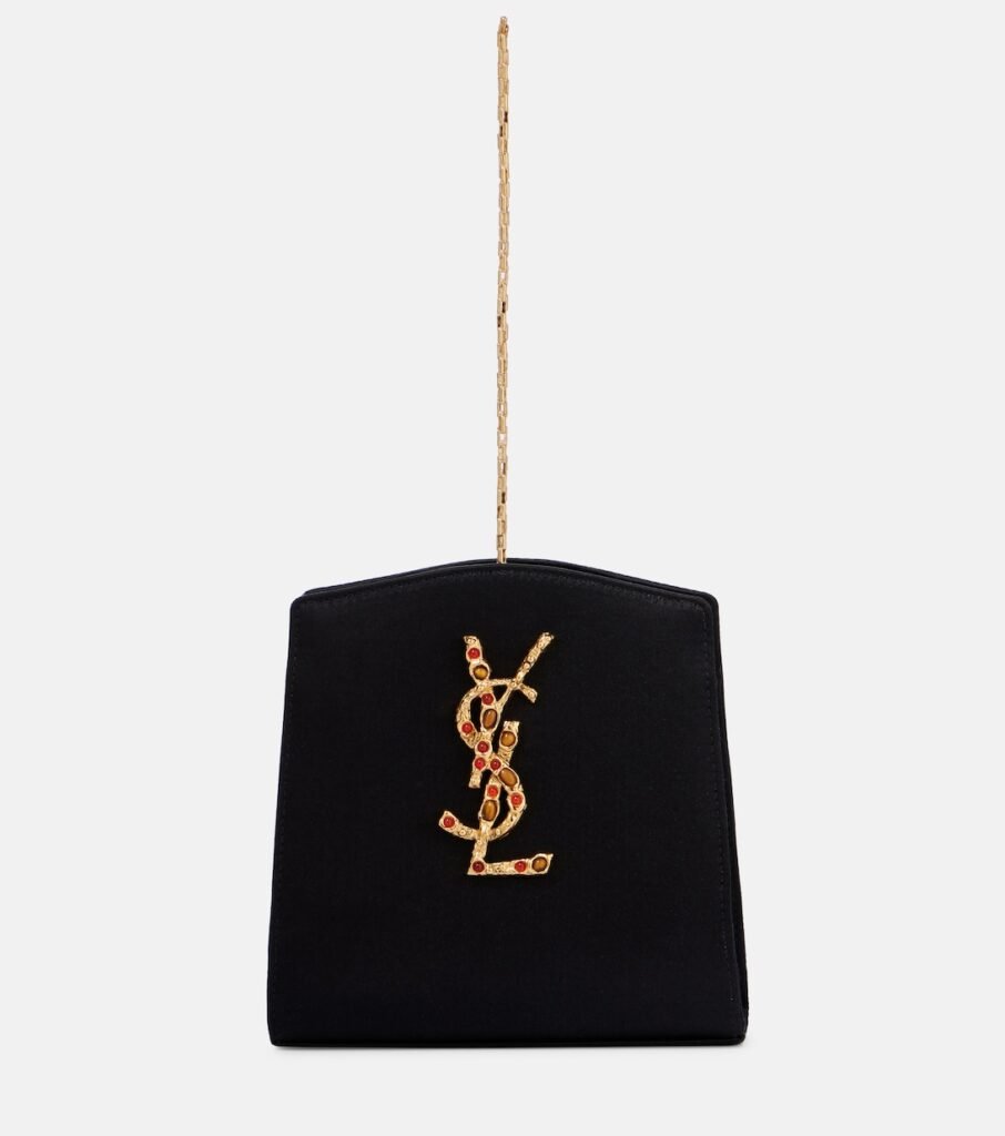 Pochette Evening Mini en satin