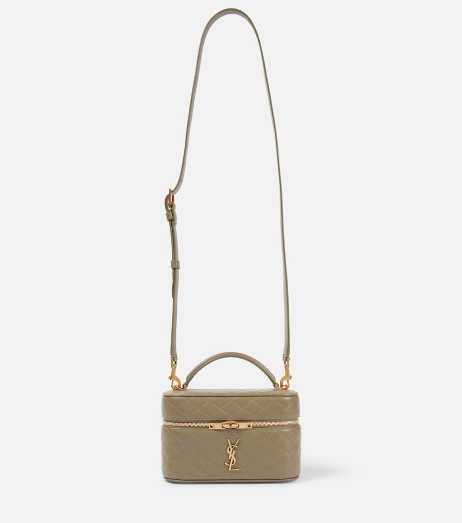 Sac vanity Gaby Cassandre en cuir matelassé