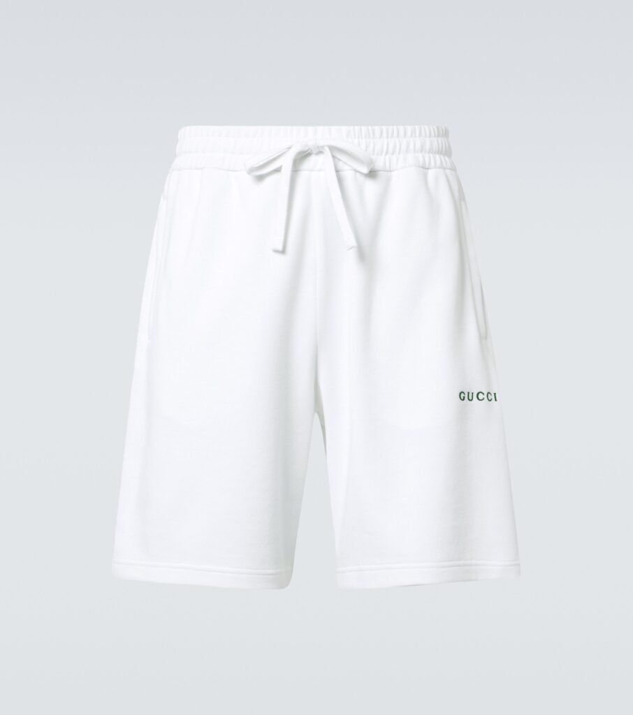 Short Webstripe en coton