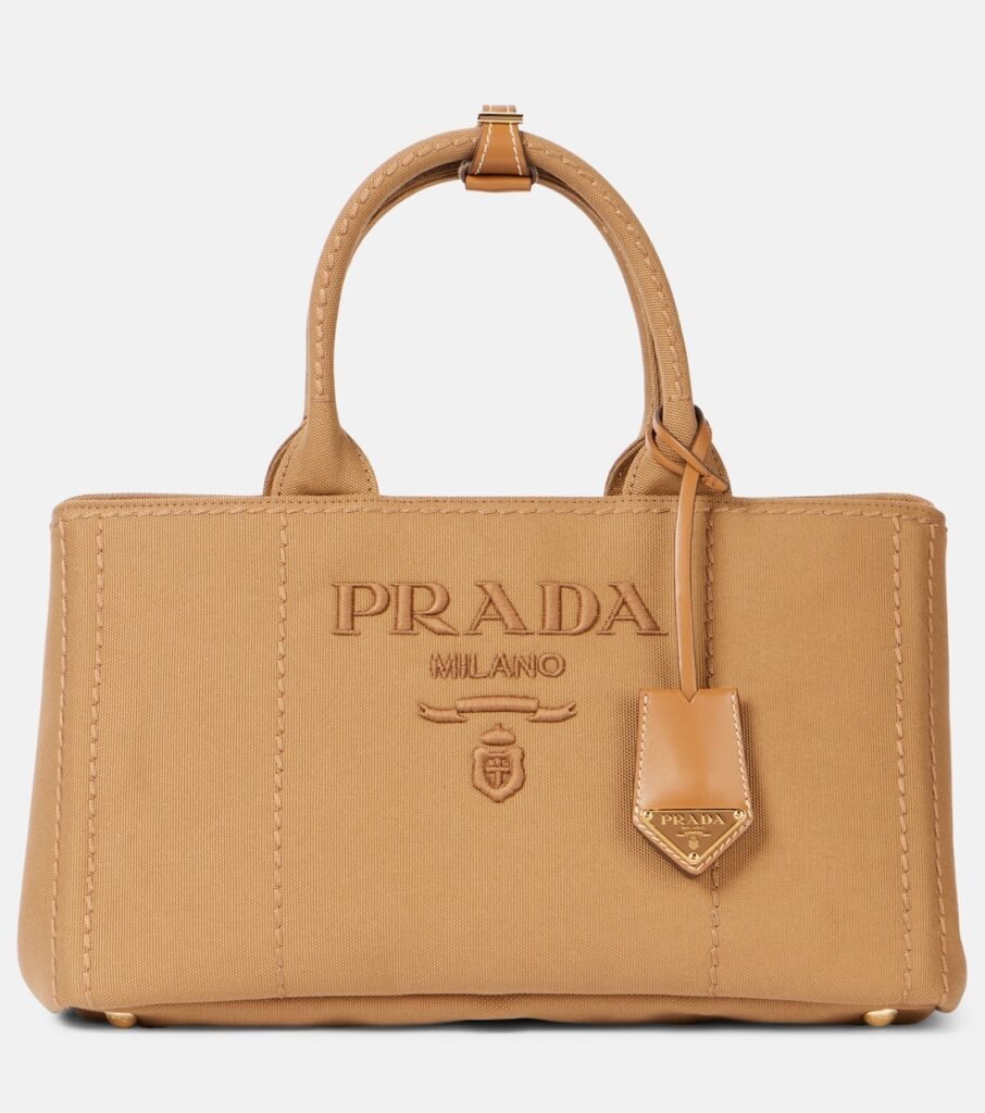 Cabas Prada Jardinière Medium en toile