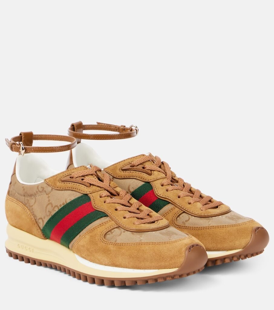 Baskets Re-Motion Web Stripe en daim