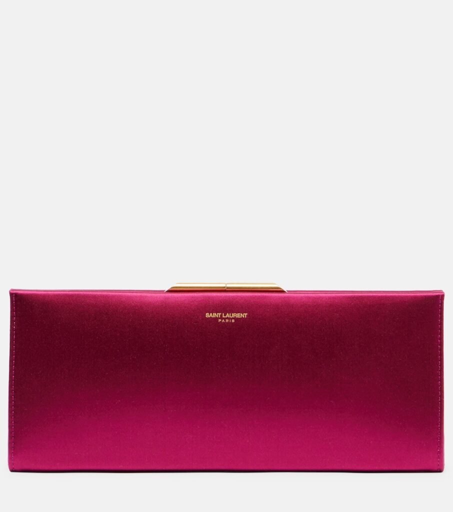 Pochette Midnight Small en satin