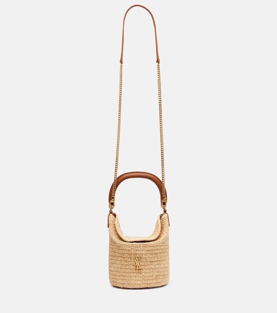 Sac seau Gaby en raphia