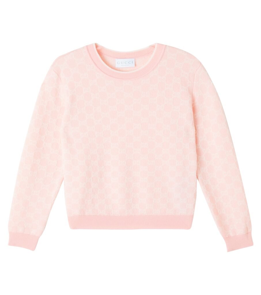 Pull GG en jacquard de laine