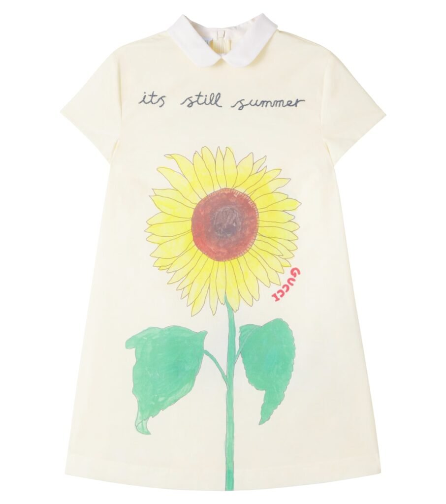 Robe imprimée en coton