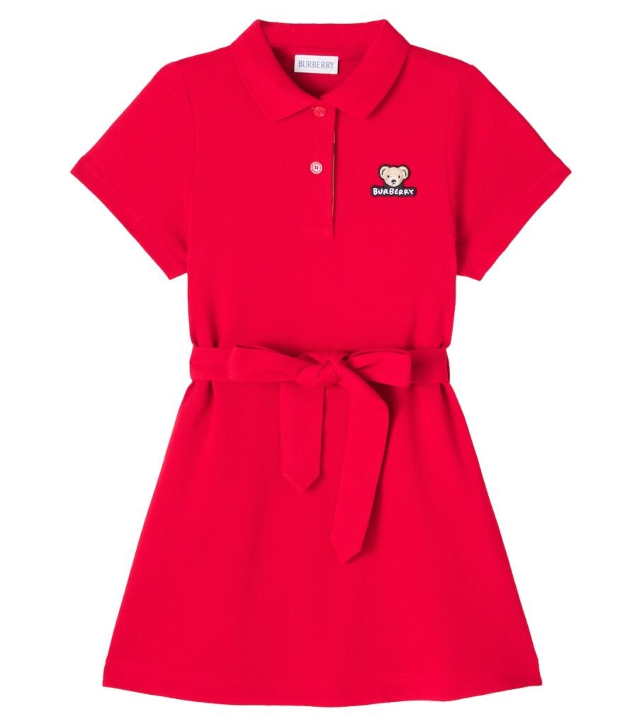 Robe polo en coton