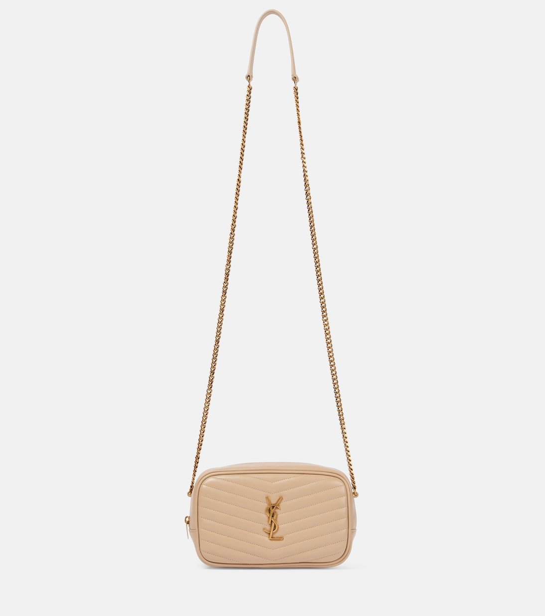 Sac à bandoulière Lou Mini en cuir matelassé