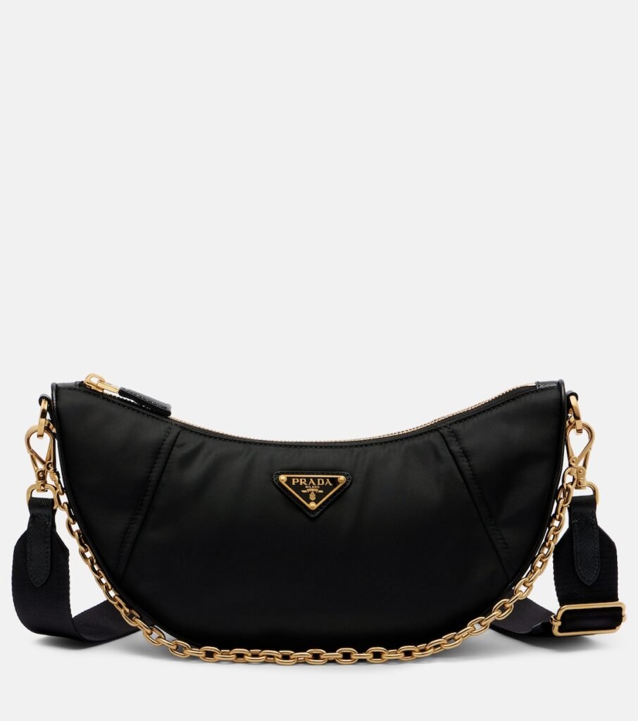 Sac Prada Demi-Lune en Re-Nylon