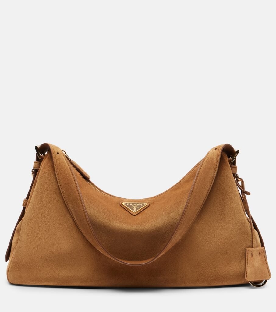 Sac Prada Aimée Medium en daim