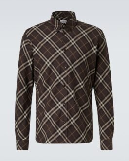 Chemise Burberry Check en coton