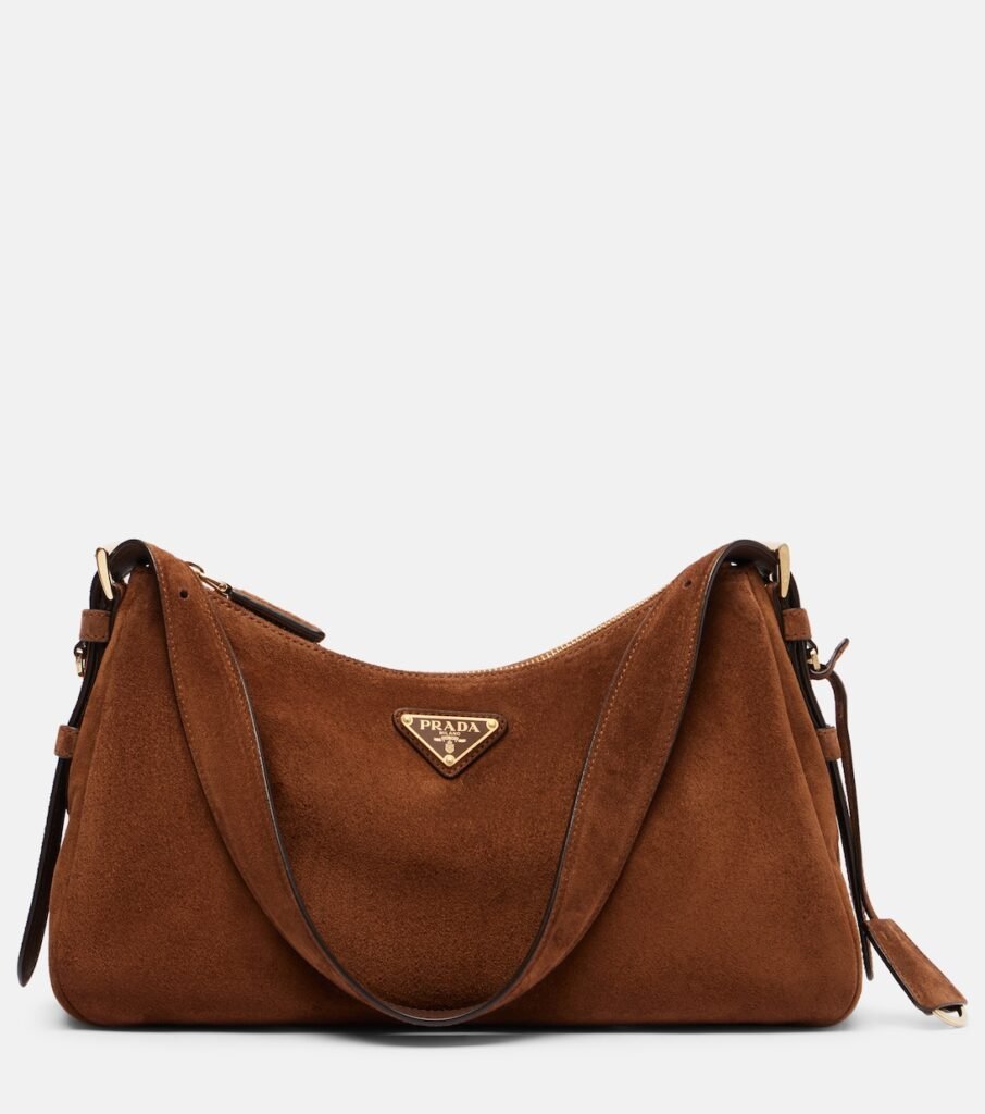 Sac Prada Aimée Medium en daim