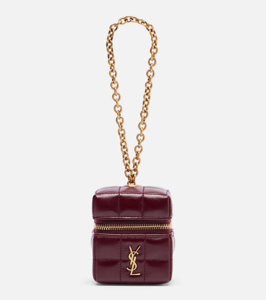 Pochette Cassandre Mini en cuir