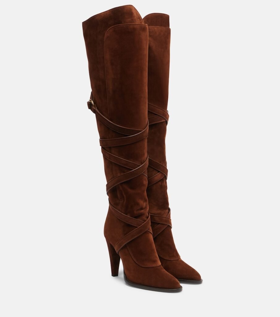 Bottes en daim